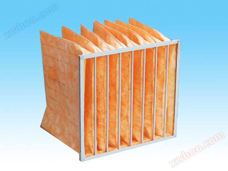 F6 glass fiber medium efficiency filter bag