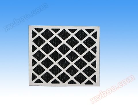 Paper frame activated carbon filter screen