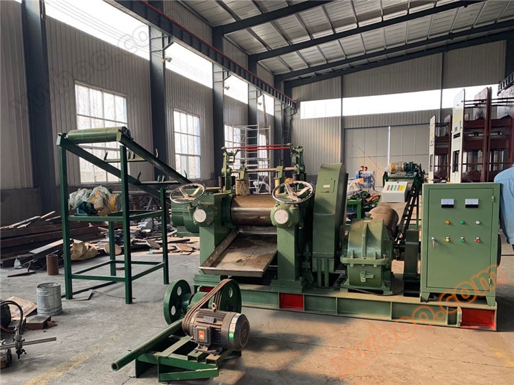 Semi automatic waste tire rubber powder line